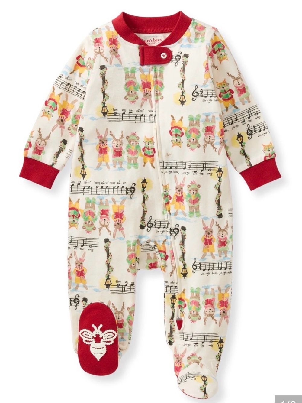 ISO: Burt's Bees Baby Sweet Carolers sleeper size 18month